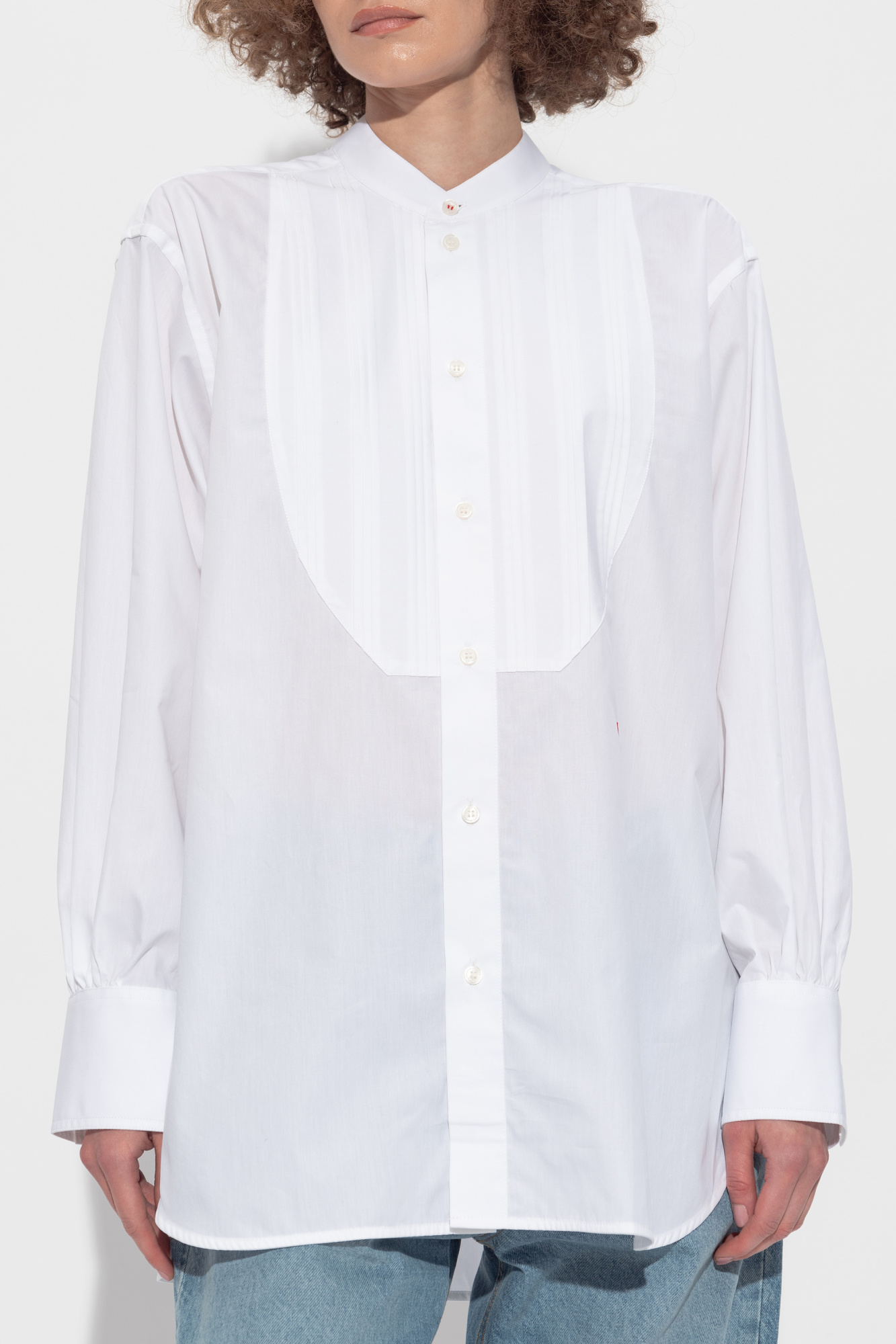 Victoria Beckham Shirt with a stand-up collar | Women's